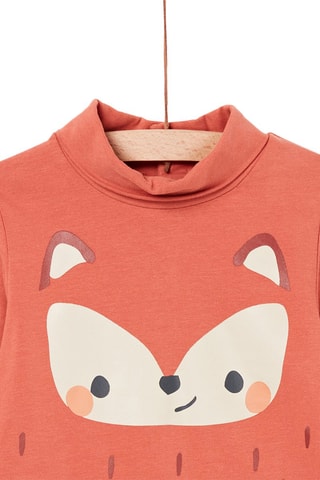 Sous-pull à motif renard - Orange - Du Pareil Au Même