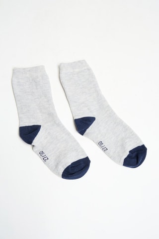 Chaussettes - Gris chiné - Du Pareil Au Même