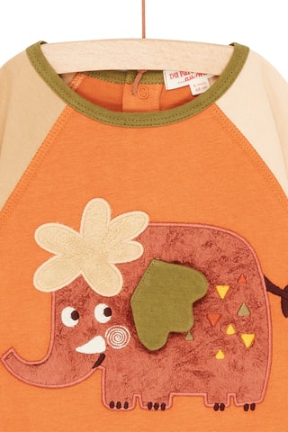 T-shirt à animation éléphant pour bébé garçon - Marron - Du Pareil Au Même