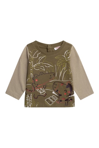 T-shirt - Kaki - Du Pareil Au Même