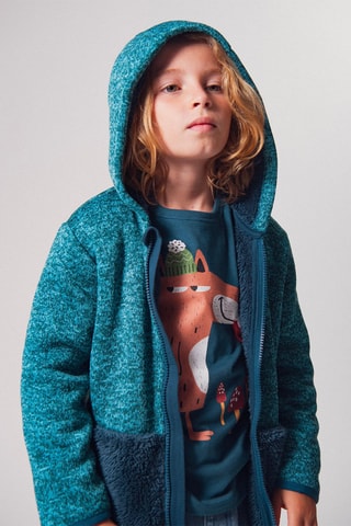 Sweat à capuche - Bleu - Du Pareil Au Même