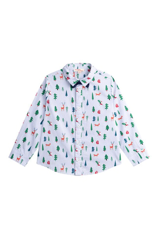 Chemise et nœud papillon - Bleu - Du Pareil Au Même