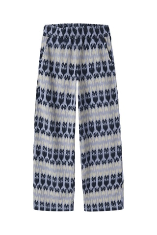 Broek Wide Legs -  Paars