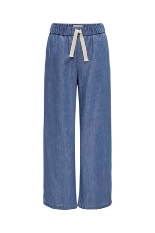 Broek Wide Legs -  Lichtblauw