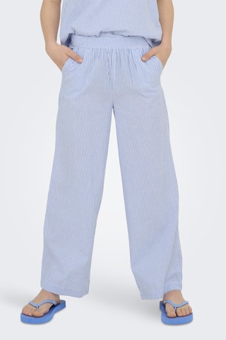 Biologisch Katoenen Broek Straight Fit -  Hemelsblauw