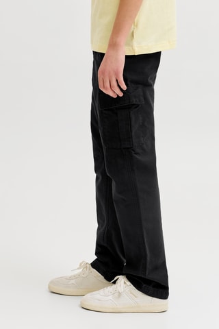 Biologisch Katoenen Cargobroek - Zwart - Jack&Jones