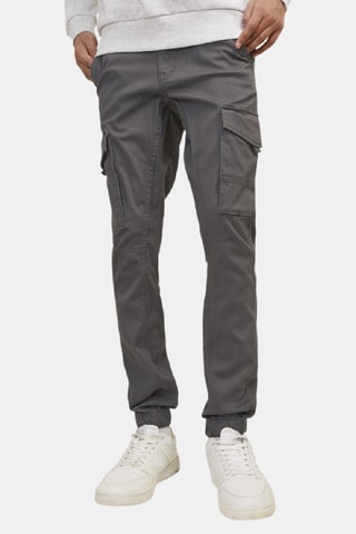Biologisch Katoenen Broek - Antraciet - Jack&Jones Junior