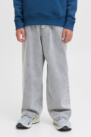 Biologisch Katoenen Jeans - Lichtgrijs - Jack & Jones