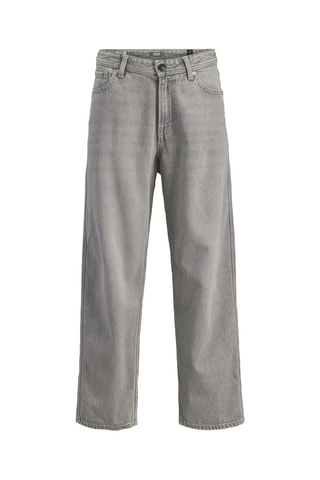 Jeans Baggy Hoge Taille -  Grijs