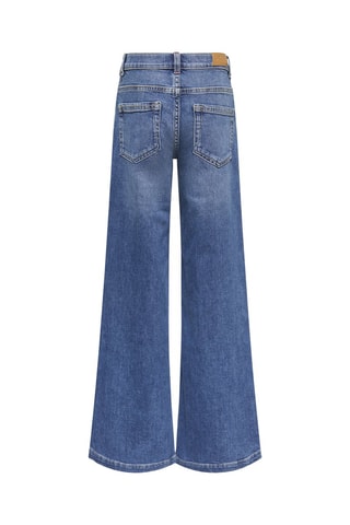 Biologisch Katoenen Flare Jeans -  Lichtblauw