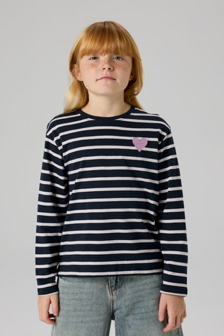 T-shirt - Marineblauw - Name It