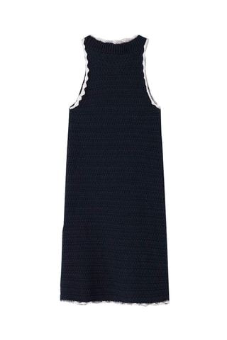 Biologisch Katoenen Jurk -  Marineblauw