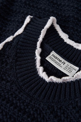 Biologisch Katoenen Jurk -  Marineblauw