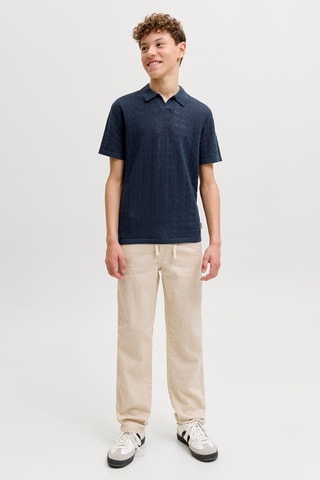 Polo Relaxed Fit -  Marineblauw