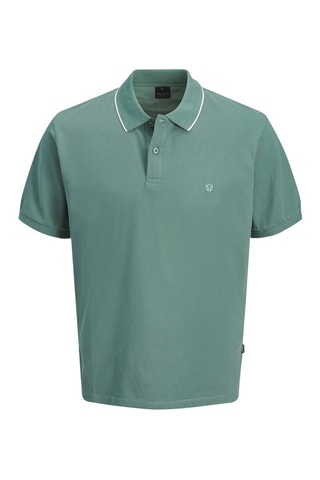 Biologisch Katoenen Polo Regular Fit -  Groen
