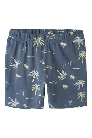 Biologisch Katoenen Pyjama -  Kobaltblauw
