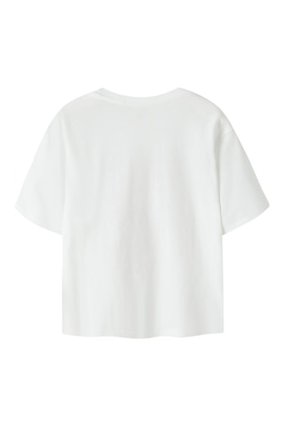 Biologisch Katoenen T-shirt Regular Fit -  Wit