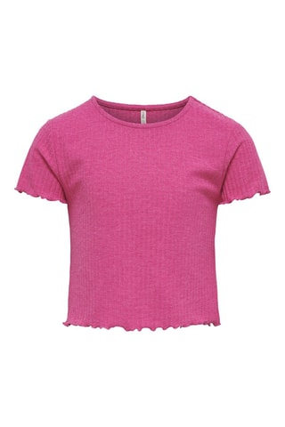 T-shirt Stretch -  Roze