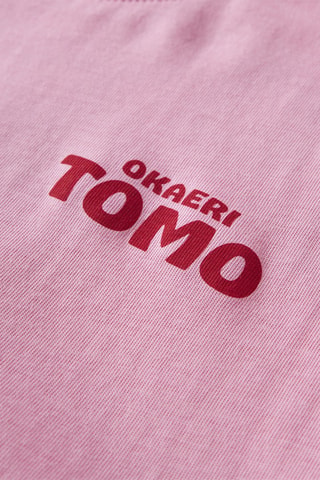 Biologisch Katoenen T-shirt Relaxed Fit -  Oudroze