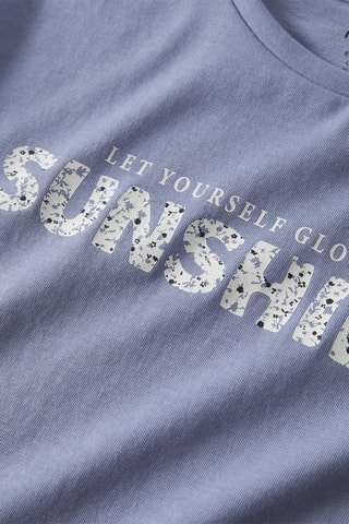 Biologisch Katoenen T-shirt Regular Fit -  Paars