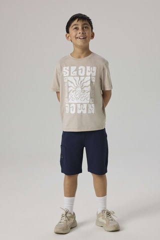 Biologisch Katoenen T-shirt Regular Fit -  Grijs