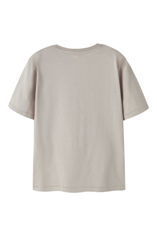 Biologisch Katoenen T-shirt Regular Fit -  Grijs