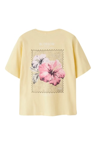 Biologisch Katoenen T-shirt Regular Fit -  Beige