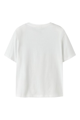 Biologisch Katoenen T-shirt Regular Fit -  Wit