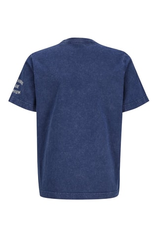 T-shirt Relaxed Fit - Jack&Jones -  Gemêleerd Donkerblauw