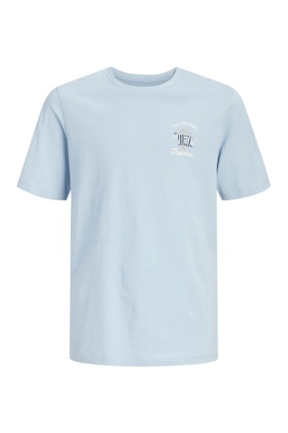 T-shirt Regular -  Hemelsblauw