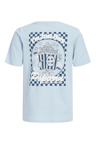 T-shirt Regular -  Hemelsblauw