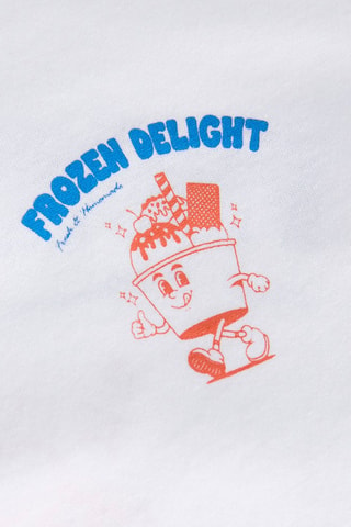 T-shirt Regular -  Wit