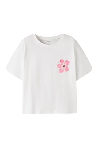 Biologisch Katoenen T-shirt Regular Fit -  Wit