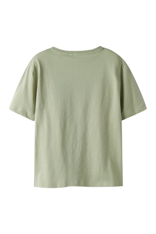 Biologisch Katoenen T-shirt Regular Fit -  Kaki