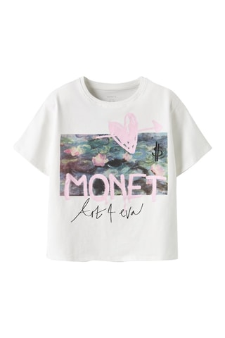 T-shirt Regular - Name It -  Wit