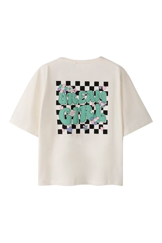 Biologisch Katoenen T-shirt Loose Fit -  Wit