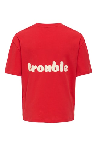 T-shirt - Rood - Kids Only Girl