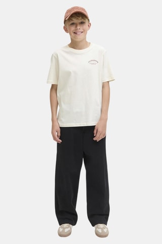 T-shirt Relaxed Fit - Jack&Jones -  Ecru