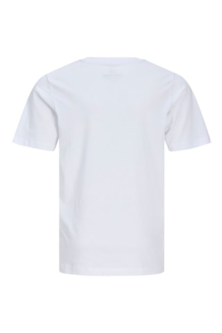 Biologisch Katoenen T-shirt Regular Fit - Jack&Jones -  Wit