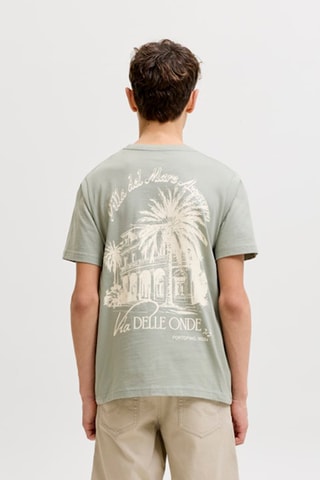 T-shirt Loose Fit - Jack&Jones -  Groen