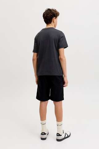 T-shirt Relaxed Fit - Jack&Jones -  Zwart