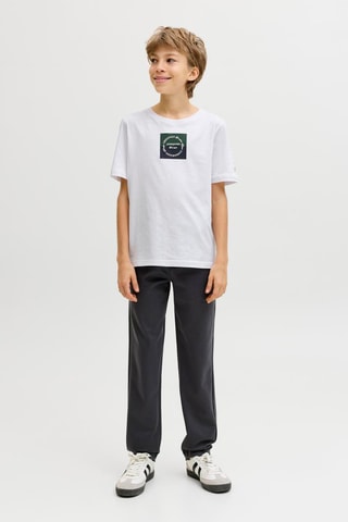 Biologisch Katoenen T-shirt Regular Fit -  Wit