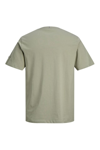 Biologisch Katoenen T-shirt Regular Fit -  Zeegroen