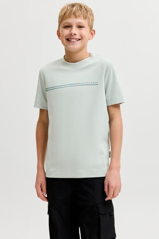 T-shirt Relaxed Fit - Jack&Jones -  Lichtgrijs