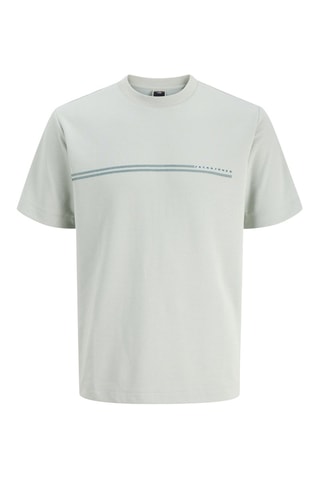 T-shirt Relaxed Fit - Jack&Jones -  Lichtgrijs