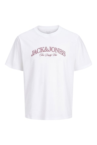 Biologisch Katoenen T-shirt Regular Fit -  Wit