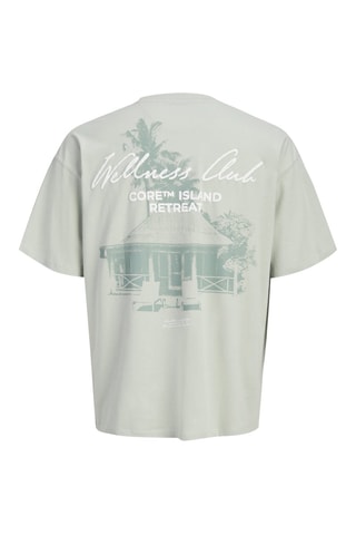 T-shirt Loose Fit - Jack&Jones -  Lichtgrijs