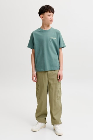 T-shirt Loose Fit - Jack&Jones -  Groen