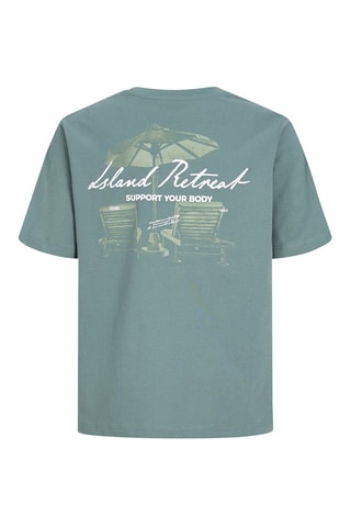 T-shirt Loose Fit - Jack&Jones -  Groen