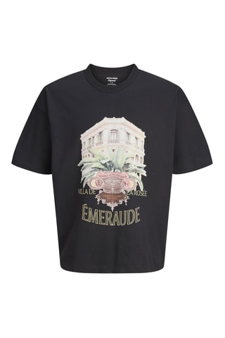 T-shirt Loose Fit -  Zwart